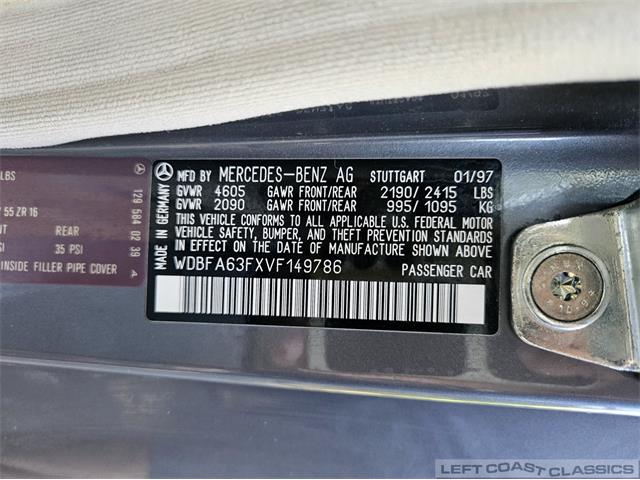 1997 Mercedes-Benz 320SL (CC-2091123) for sale in Sonoma, California
