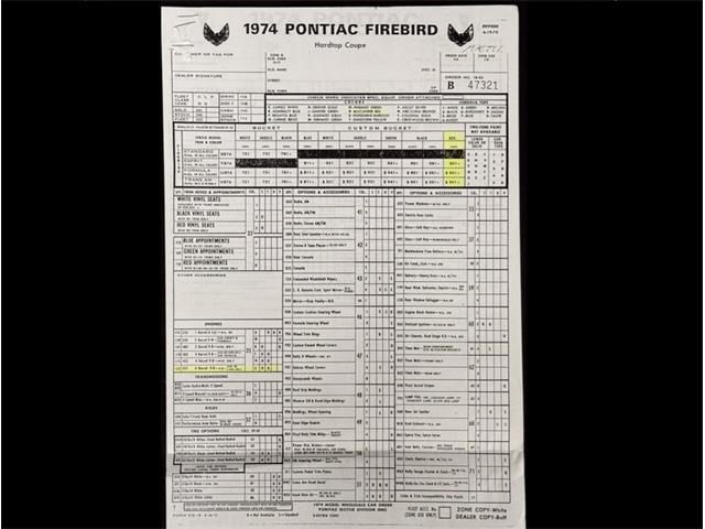 1974 Pontiac Firebird Trans Am (CC-2091222) for sale in Lincoln, Nebraska