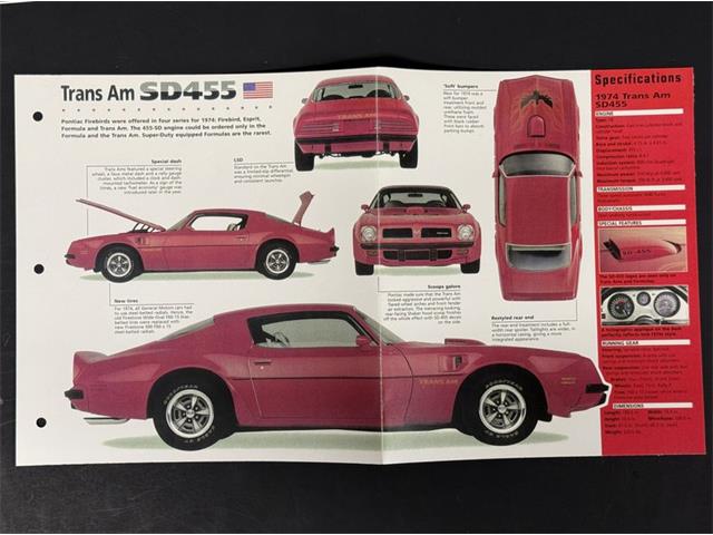 1974 Pontiac Firebird Trans Am (CC-2091222) for sale in Lincoln, Nebraska