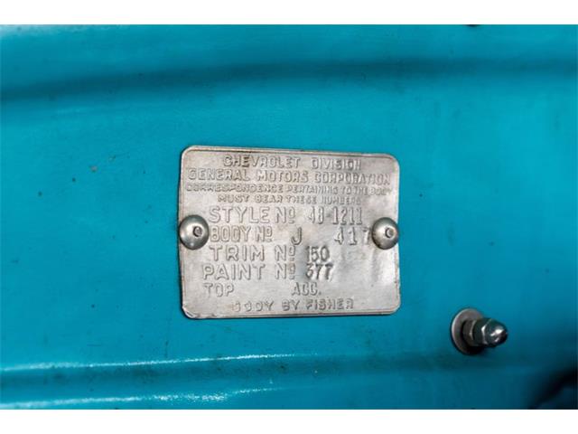 1948 Chevrolet Stylemaster (CC-2091455) for sale in Concord, North Carolina