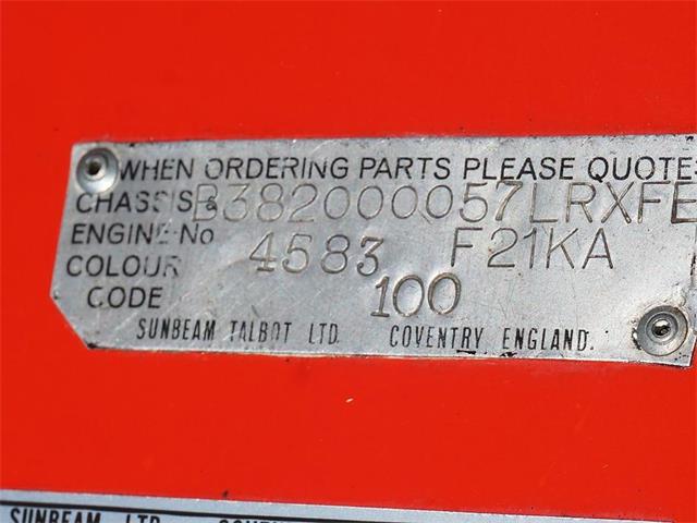 1966 Sunbeam Tiger MK II 289 (CC-2091493) for sale in Gladstone, Oregon