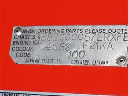 1966 Sunbeam Tiger MK II 289 (CC-2091493) for sale in Gladstone, Oregon
