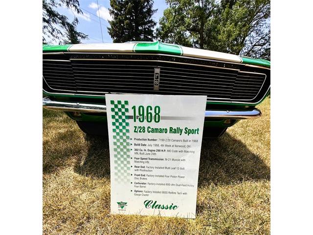 1968 Chevrolet Camaro RS Z28 (CC-2091616) for sale in Sioux Falls, South Dakota