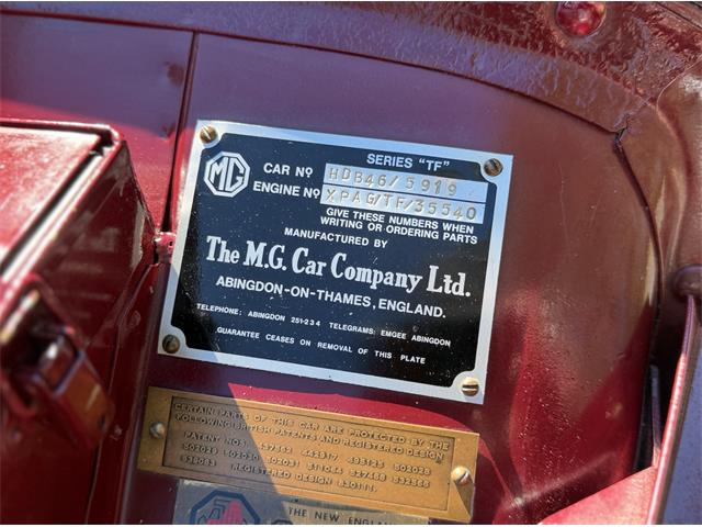 1954 MG TF (CC-2091917) for sale in Grass Valley, California
