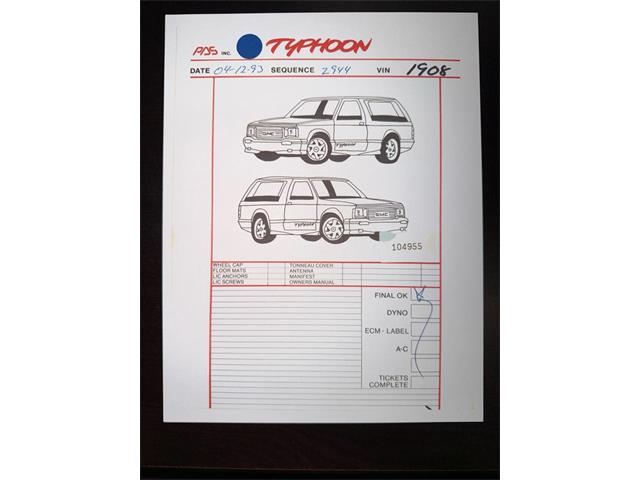 1993 GMC Typhoon (CC-2090196) for sale in Lenexa, Kansas