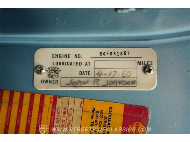 1960 Cadillac Series 62 (CC-2091965) for sale in Concord, North Carolina