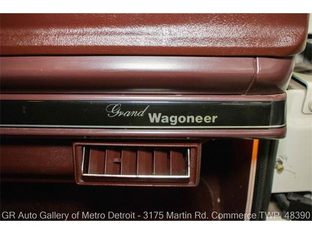1987 Jeep Grand Wagoneer (CC-2091984) for sale in Kentwood, Michigan