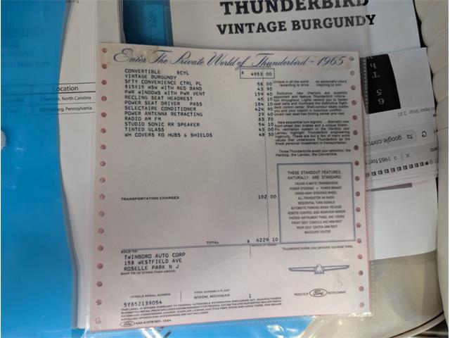 1965 Ford Thunderbird (CC-2090201) for sale in Orlando, Florida