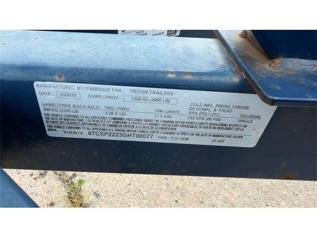 2016 Miscellaneous Trailer (CC-2092026) for sale in Mankato, Minnesota