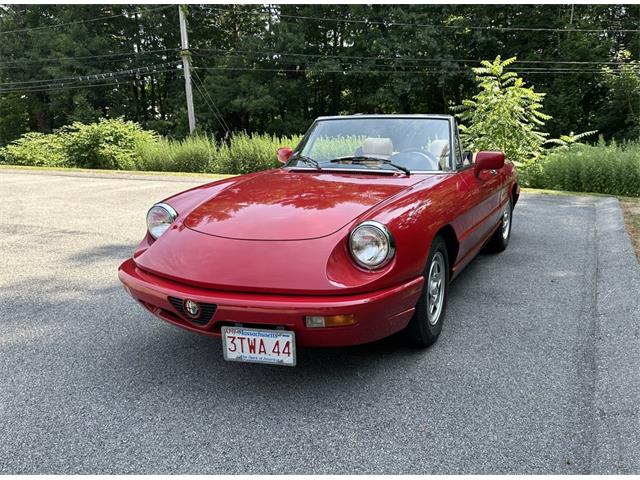 1991 Alfa Romeo Spider (CC-2092061) for sale in Hingham, Massachusetts