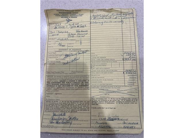 1964 Chrysler New Yorker (CC-2092190) for sale in Modesto, California