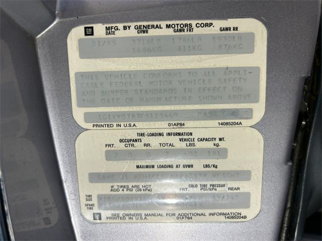 1985 Chevrolet Corvette (CC-2092195) for sale in Ham Lake, Minnesota