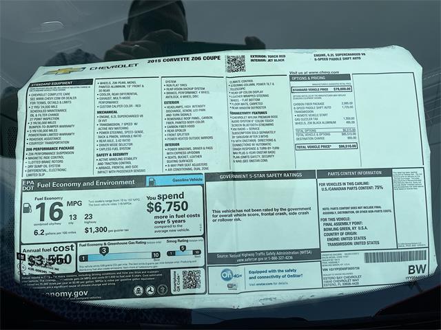 2015 Chevrolet Corvette (CC-2090227) for sale in Sarasota, Florida