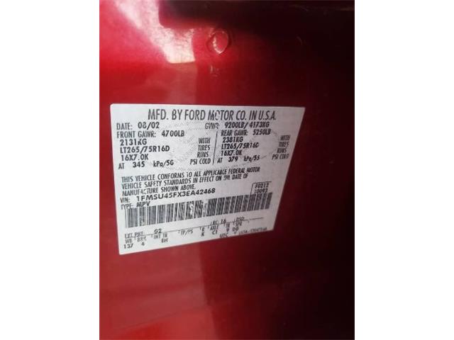 2003 Ford Excursion (CC-2092400) for sale in Cadillac, Michigan