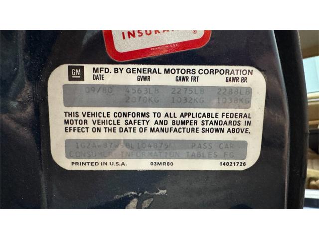 1981 Pontiac Firebird (CC-2092450) for sale in Clearwater, Florida