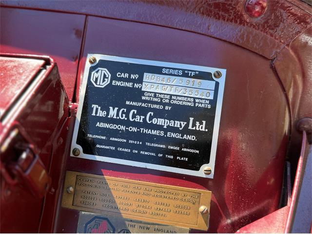 1954 MG TF (CC-2090254) for sale in Grass Valley, California