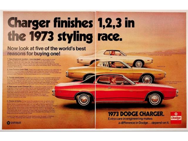 1973 Dodge Charger (CC-2092557) for sale in Canton, Ohio