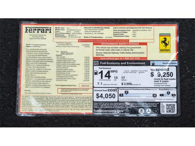 2015 Ferrari 458 (CC-2092584) for sale in Carmel, California