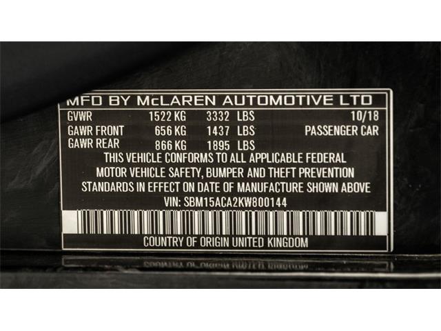 2019 McLaren Senna (CC-2092664) for sale in Carmel, California