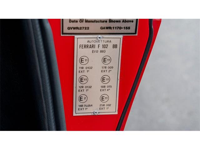 1981 Ferrari 512 (CC-2092730) for sale in Carmel, California