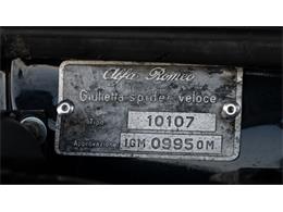 1961 Alfa Romeo Giulietta Spider Veloce (CC-2092733) for sale in Carmel, California