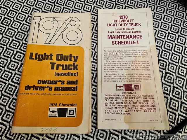 1978 Chevrolet C10 (CC-2090283) for sale in Sonoma, California