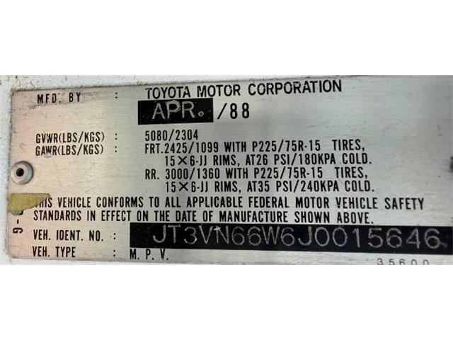 1988 Toyota 4Runner (CC-2092875) for sale in Cadillac, Michigan