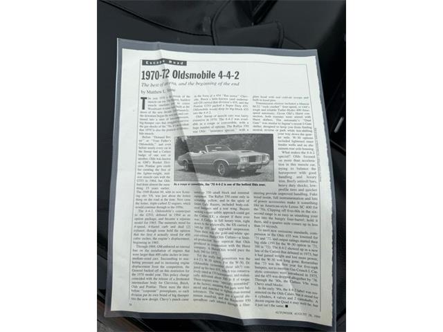 1970 Oldsmobile 442 (CC-2093050) for sale in Fort Lauderdale, Florida