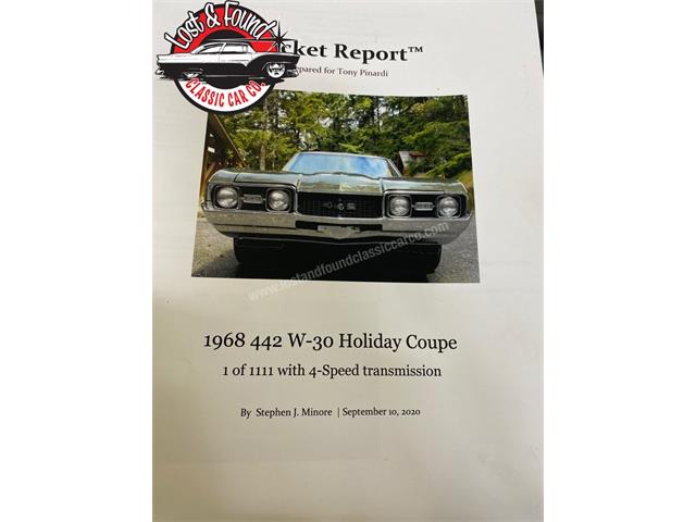 1968 Oldsmobile 442 W-30 (CC-2093059) for sale in Mount Vernon, Washington