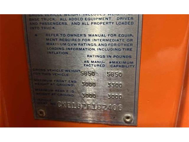 1972 Chevrolet Blazer (CC-2093147) for sale in Cadillac, Michigan