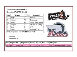 1978 Pontiac Firebird Trans Am SE (CC-2093231) for sale in Lincoln, Nebraska