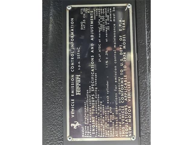 1974 Ferrari Dino 246 GTS (CC-2093422) for sale in Saratoga Springs, New York