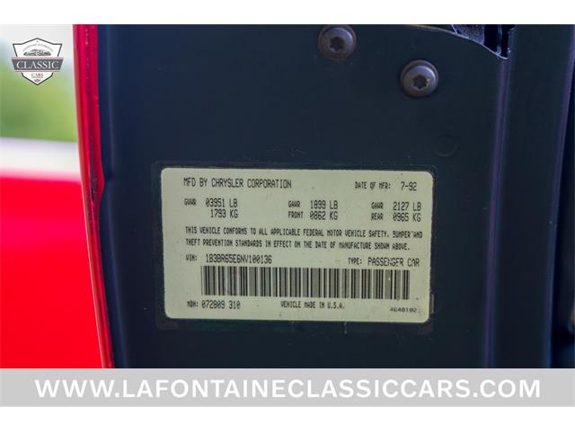 1992 Dodge Viper (CC-2093851) for sale in Milford, Michigan
