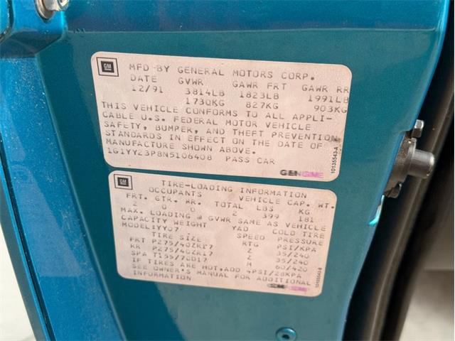 1992 Chevrolet Corvette (CC-2093862) for sale in Newfield, New Jersey