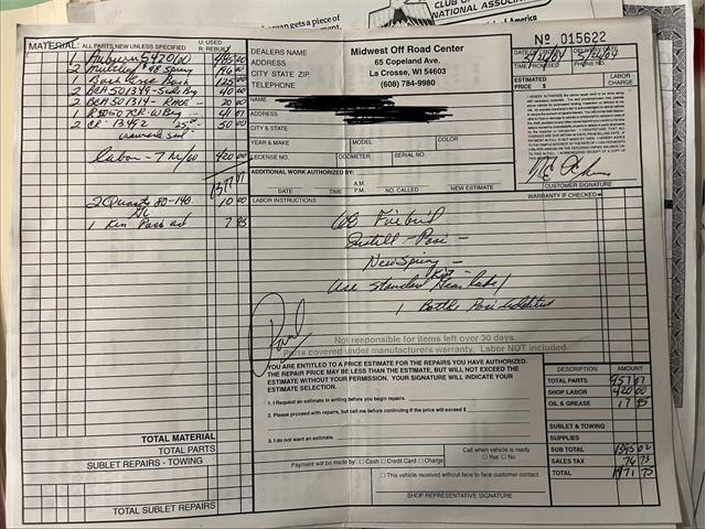 1968 Pontiac Firebird (CC-2093935) for sale in Alton, Illinois