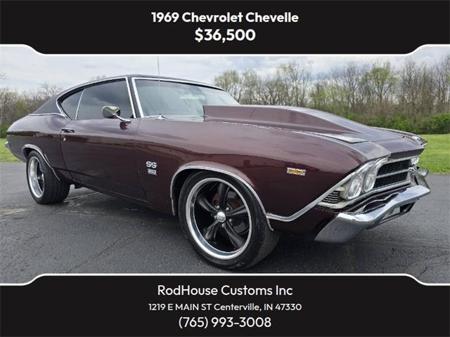 1969 Chevrolet Chevelle Malibu (CC-2093947) for sale in Centerville, Indiana