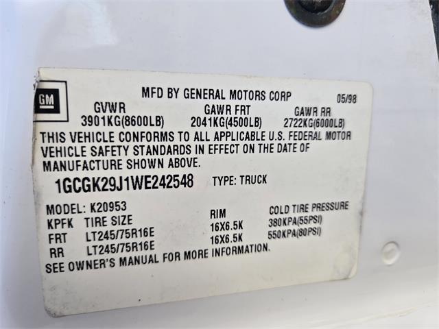 1998 Chevrolet Silverado 2500 (CC-2093971) for sale in Santa Fe, New Mexico