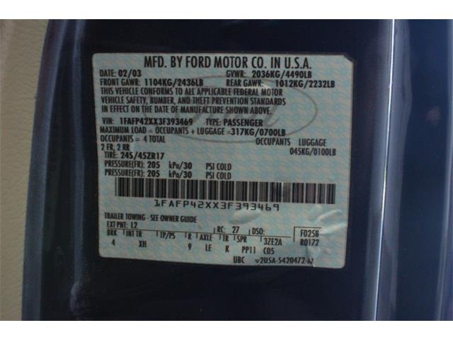 2003 Ford Mustang GT (CC-2094037) for sale in Hobart, Indiana
