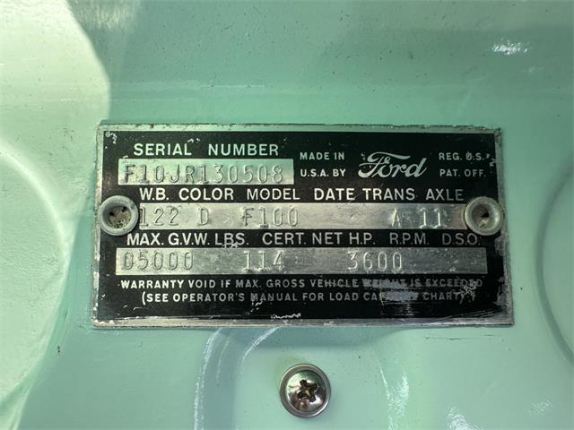 1961 Ford F100 (CC-2094053) for sale in Hingham, Massachusetts