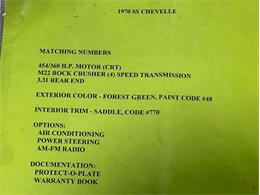 1970 Chevrolet Chevelle (CC-2094091) for sale in Depew, New York