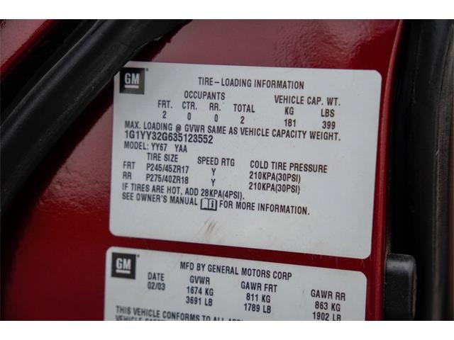 2003 Chevrolet Corvette (CC-2094153) for sale in Ramsey, Minnesota