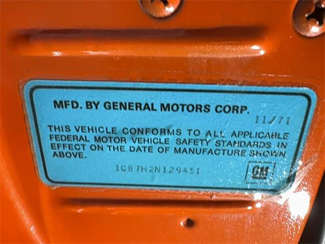 1972 Chevrolet Camaro (CC-2094183) for sale in Reading, Pennsylvania