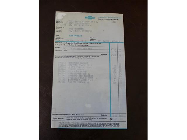 1967 Chevrolet Corvette (CC-2090427) for sale in Sarasota, Florida