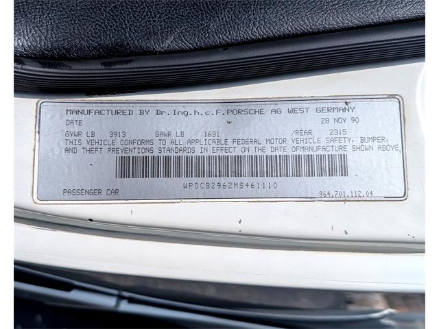 1991 Porsche 911 Carrera 4 Cabriolet (CC-2094289) for sale in Southampton, New York