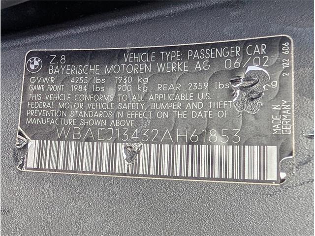 2002 BMW Z8 (CC-2094306) for sale in Southampton, New York