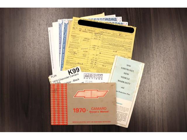 1970 Chevrolet Camaro (CC-2094343) for sale in Christiansburg, Virginia