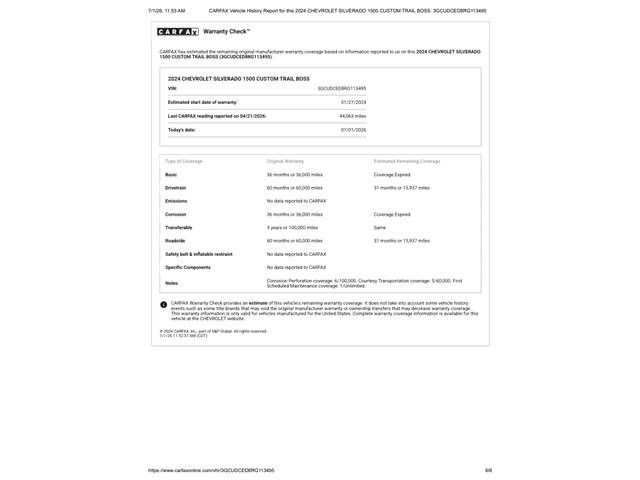 2024 Chevrolet Silverado 1500 (CC-2090435) for sale in Ramsey, Minnesota