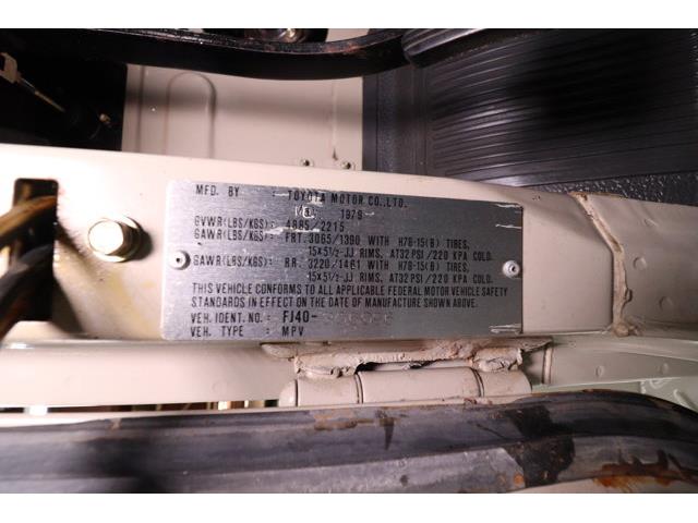 1979 Toyota Land Cruiser (CC-2094373) for sale in Christiansburg, Virginia