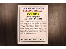 1963 Chrysler Crown Imperial (CC-2094391) for sale in Christiansburg, Virginia
