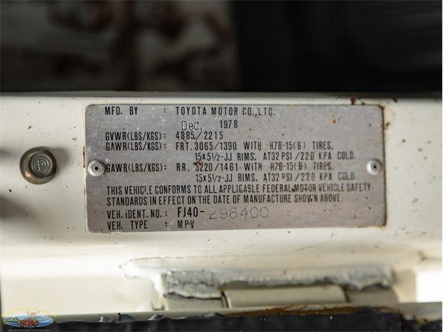 1979 Toyota Land Cruiser FJ40 (CC-2094453) for sale in Torrance, California